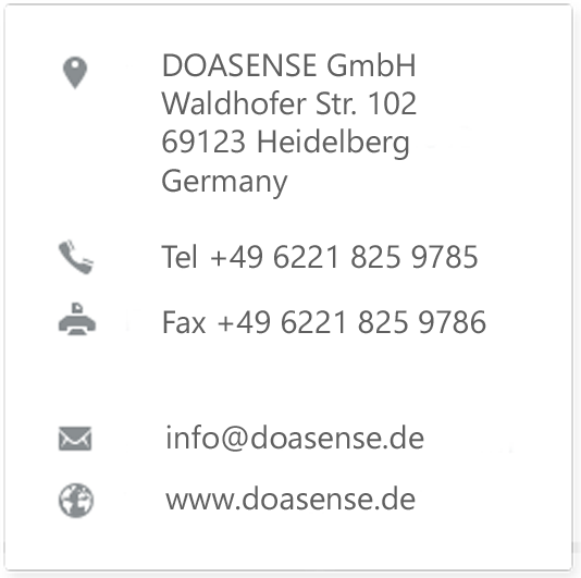 Contact DOASENSE DOASENSE Contact Info